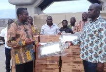 M.P Afenyo-Markin donates 200 street lights and 3000 bulbs to Effutu