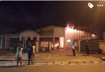 Fire blazes an Assemblies of God Church in Volta Region