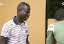 Ghanaian shoemaker invents automated handwashing machine