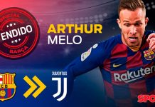 Barcelona’s Arthur Melo to join Juventus on a €72m deal at end of season