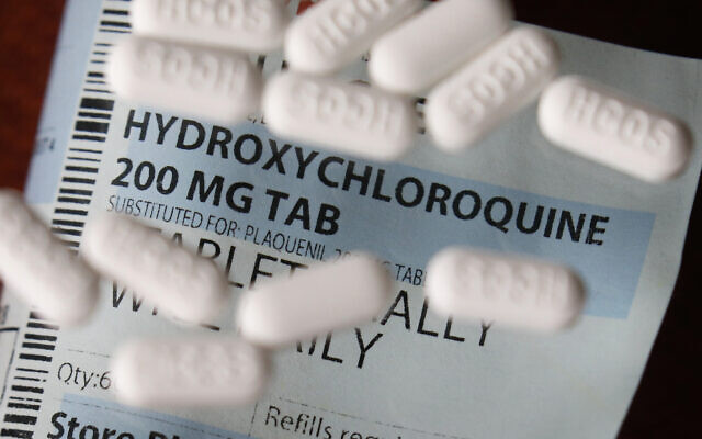 Virus Outbreak Trump Drug