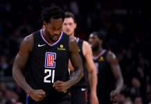 LA Clippers guard Patrick Beverley leaves camp