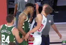 Milwaukee Bucks forward, Giannis Antetokounmpo handed a match ban for headbutt