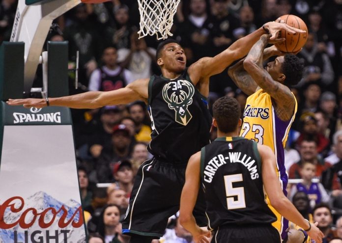 NBA: Los Angeles Lakers at Milwaukee Bucks