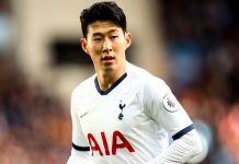 Son receives Premier League Goal of the Season award