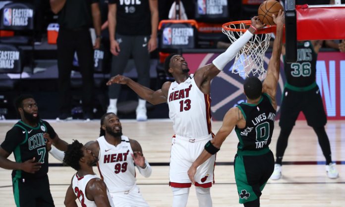 USP NBA: PLAYOFFS-MIAMI HEAT AT BOSTON CELTICS S BKN BOS MIA USA FL