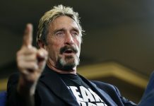 U.S. prosector indicts anti-virus software creator, John McAfee for tax evasion