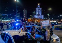 Huge protests against controversial abortion ruling continues in Poland