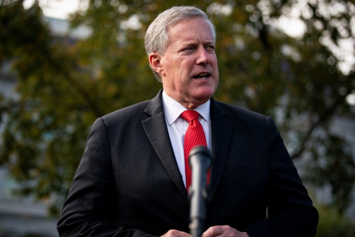 FILE PHOTO - White House Chief of Staff Mark Meadows in Washington