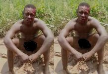 Notorious robber nearly beaten to death after attacking MoMo vendor at Kasoa Ofaakor