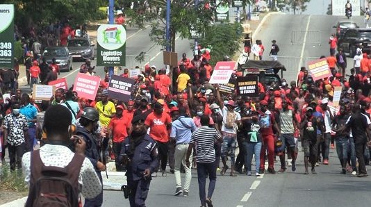 Court grants a GH¢10,000 bail to each arrested NDC protesters