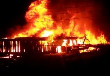 Electoral Commission’s Fomena office on fire