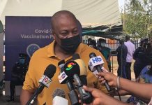 Coronavirus vaccine is %100 safe; that was why I took it publicly – Mahama