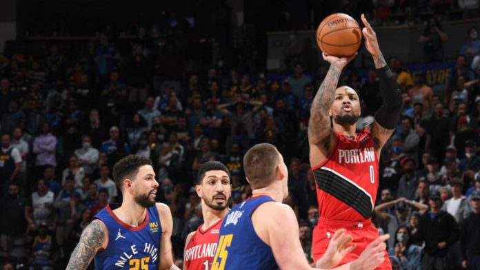 2021 NBA Playoffs - Portland Trail Blazers v Denver Nuggets