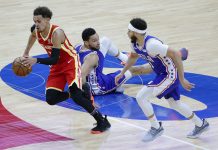 NBA Playoffs: Atlanta come from 26 points down to beat Philadelphia 76ers in game 5