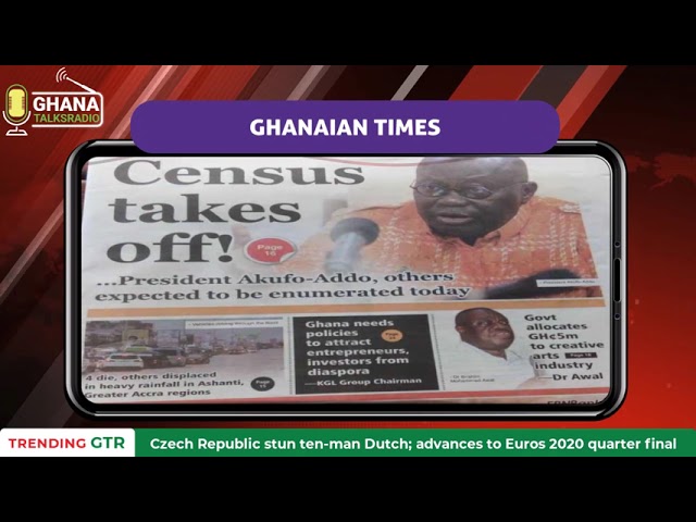 [WATCH] Ghana Newspaper Headlines – 28th June 2021