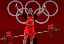 Tokyo 2020: China’s Shi breaks world record to win gold in 73kg weightlifting event