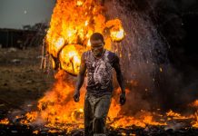 Scrap dealers exchange bullets with police amid clash at Agbogbloshie