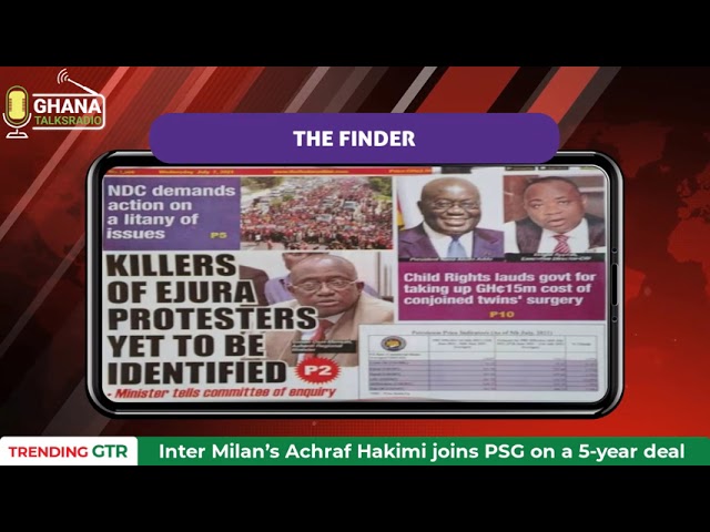 [WATCH] Ghana Newspaper Headlines – 7th July 2021