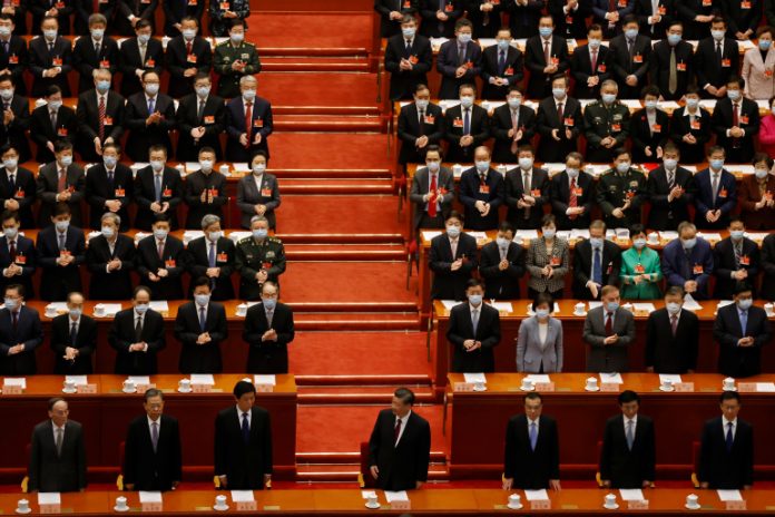 Closing session of the Chinese People's Political Consultative Conference (CPPCC) in Beijing