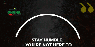 Stay humble...you're not here to impress anybody except yourself