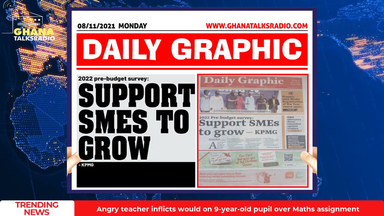 [W/E-08/11/21] GTR NEWSPAPER HEADLINES: Education, Gunmen, Waves Havoc, more
