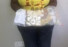 Liberian jailed 10yrs for narcotic trafficking at Kotoka International Airport