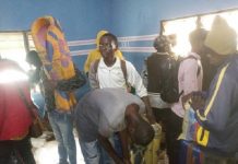 Police bust 80 foreigners living in single chamber and hall at Kenyase-Duase