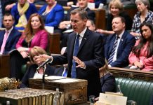 UK finance minister Hunt is mulling up to 20 billion pounds of tax rises, the Telegraph reports