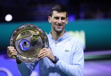 Djokovic cruises past Tsitsipas to win Astana title
