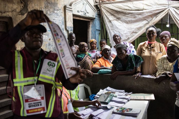 NIGERIA-ELECTION-VOTE