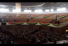 Ghana’s Parliament experience Dumsor again