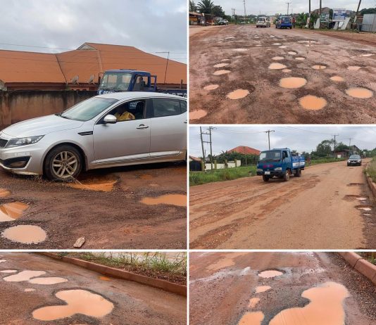 Traditional Council of Atwima protest over neglected Denchembuso-Techiman road