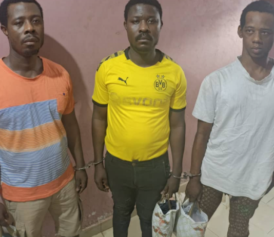 Three highway robbers jailed 20 years each in the Ashanti Region