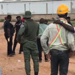 Armed National Security forces storm Panbros Salt to aid Chinese national claim disputed land