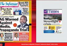 Ghana Newspaper Headlines: October 27, 2025; Minority Blows Alarm Over Unapproved Govt Programmes