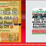 Ghana Newspaper Headlines: October 31, 2025; Osei Assibey Slapped With GHc800m Bail