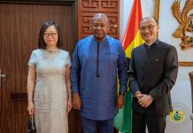 President John Dramani Mahama urges stronger Ghana–China security cooperation