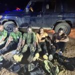 NAIMOS raids galamsey sites in Ashanti Region seizes Guns, excavators