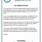 Korle Bu Teaching Hospital interdicts 2 doctors and 2 nurses over hit-and-run case