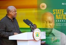 SONA 2026: Dollar was not arrested, we strengthened the cedi – H.E, President John Dramani Mahama