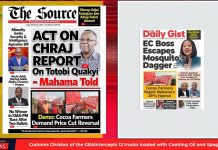 Ghana Newspaper Headlines: February 20, 2026; Mahama’s GHc855m ‘hamper’ for cocoa farmers
