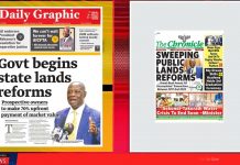 Ghana Newspaper Headlines: February 17, 2026; Govt Begins State Lands Reforms