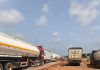Residents of Adansi block Kumasi–Accra Highway over bad road conditions