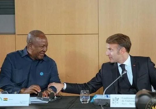 President John Dramani Mahama heads to France for health summit and talks with Macron