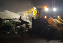 The Awutu Senya East Municipal Assembly has demolished a section of the Kasoa Old Market to make way for a planned redevelopment project.