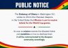 Ghana’s Embassy in Washington, D.C yet to receive World Cup tickets for diaspora