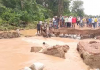 Commuters stranded after collapse of bridge on Mampong-Ejura highway