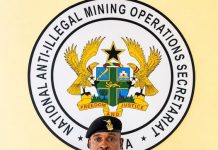 Col K.S. Appiah takes over as new Director of Operations at the National Anti-illlegal Mining Operations Secretariat