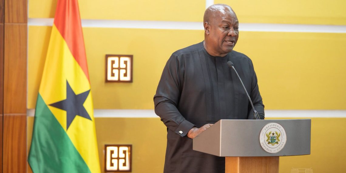 President John Dramani Mahama tells chiefs not to allocate lands on waterways, wetlands